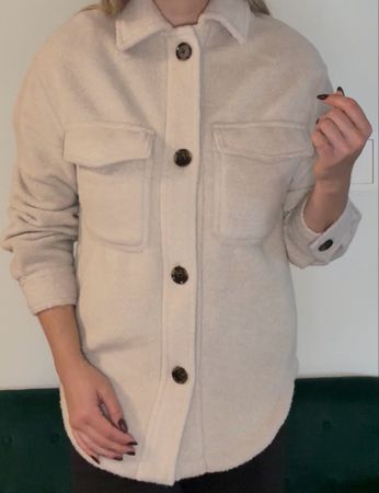 Teddyjacke / Overshirt – Oversize XXS