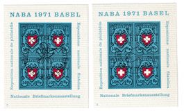 Sonderblock  gestempelt 1971 duo