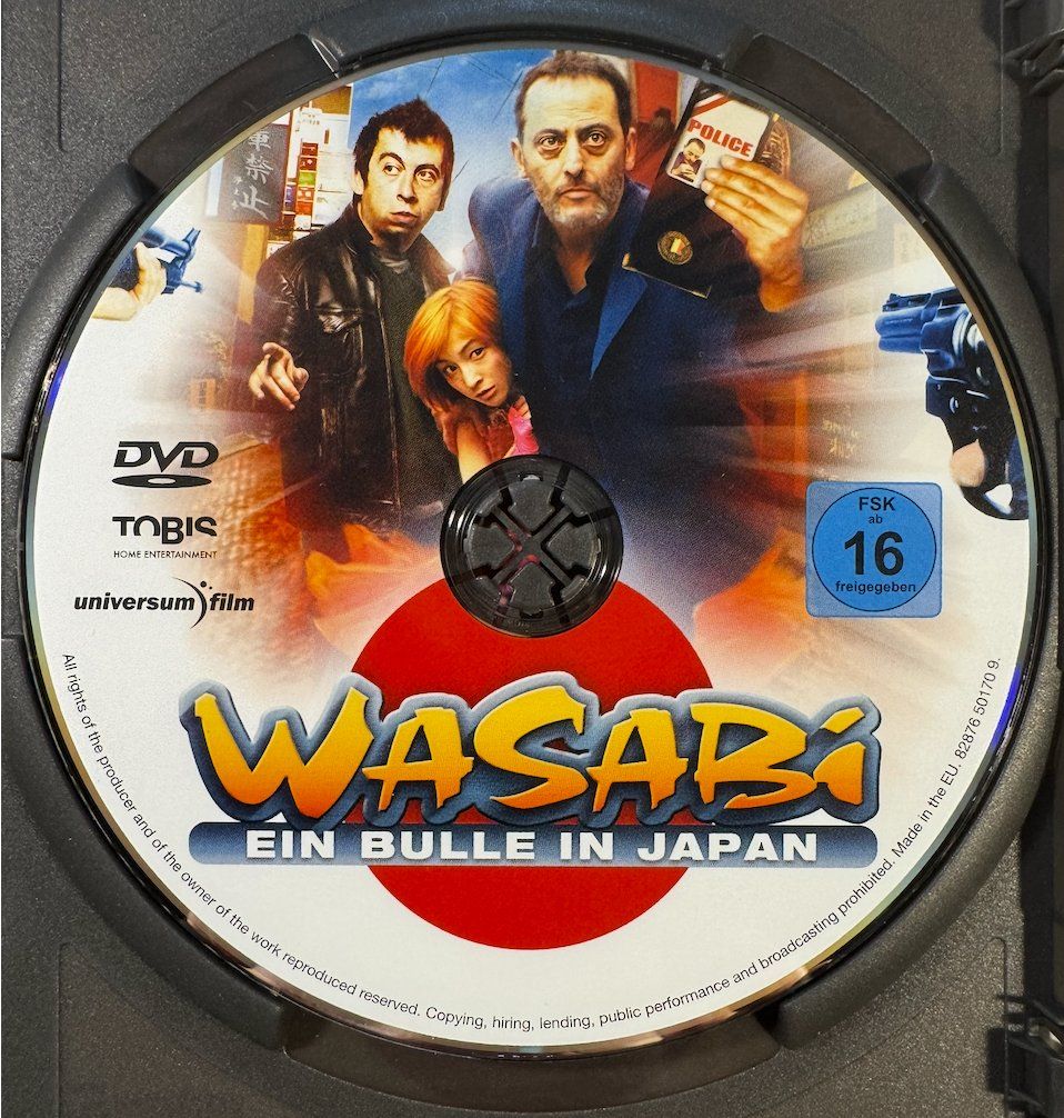DVD WASABI JEAN RENO - RYOKO HIROSUE - MICHEL MULLER (Gebraucht) in ...