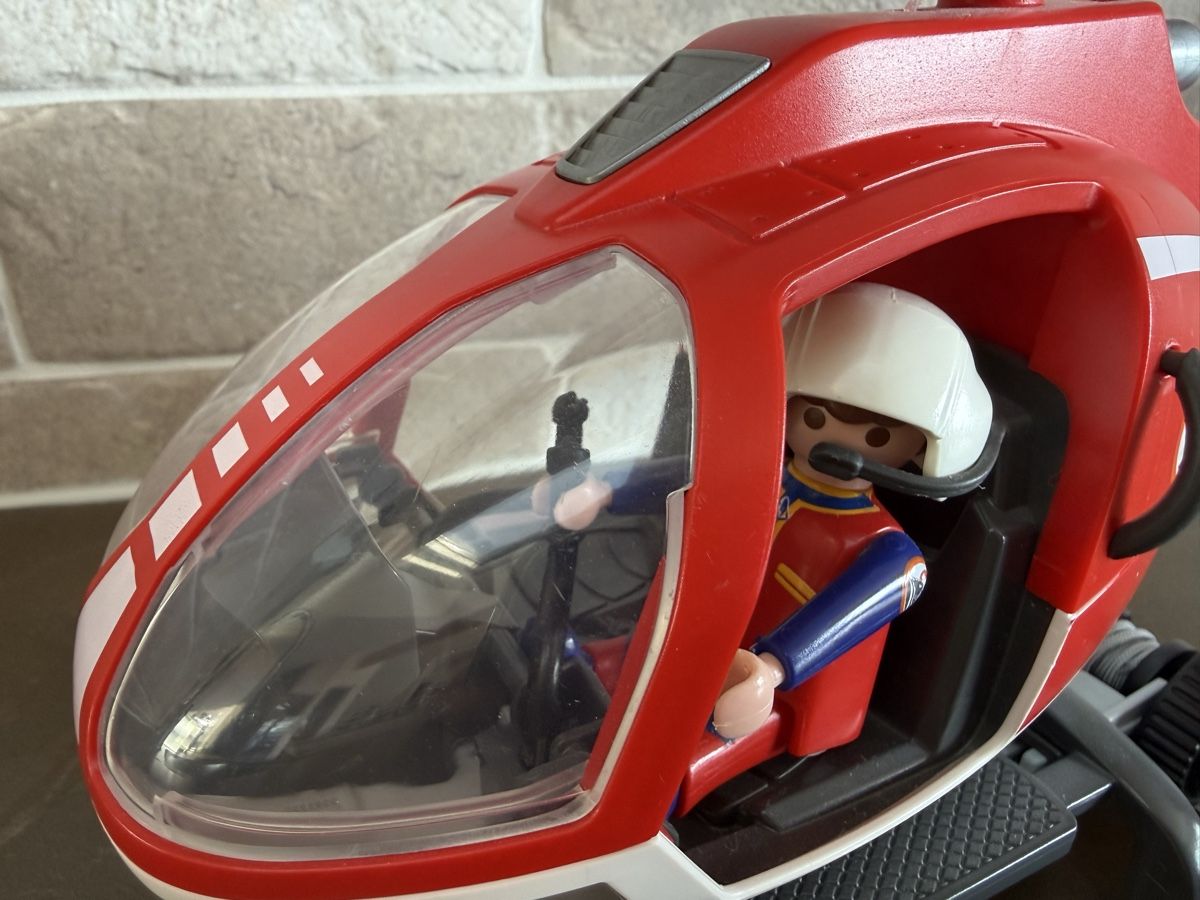 Playmobil Giocattoli: Playmobil Rettungshubschrauber Nr 9172 – Usato da Goldswil venduto da Fisel 2