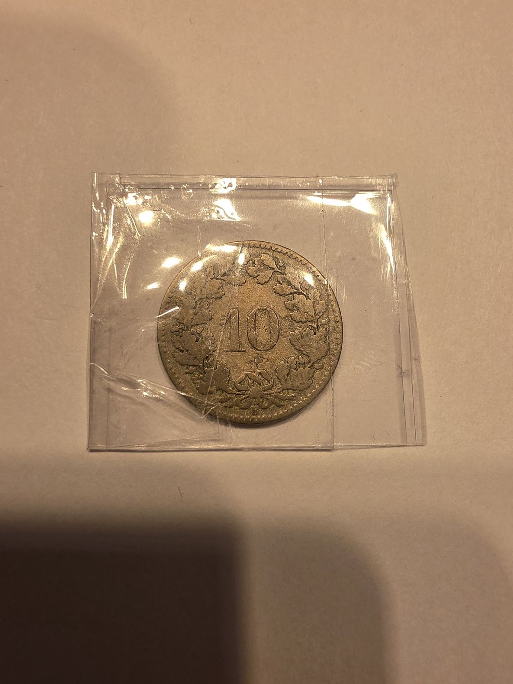 Alle Münzen: piece 10cts 1880 – Gebraucht aus Fribourg von yan_z5fr 1