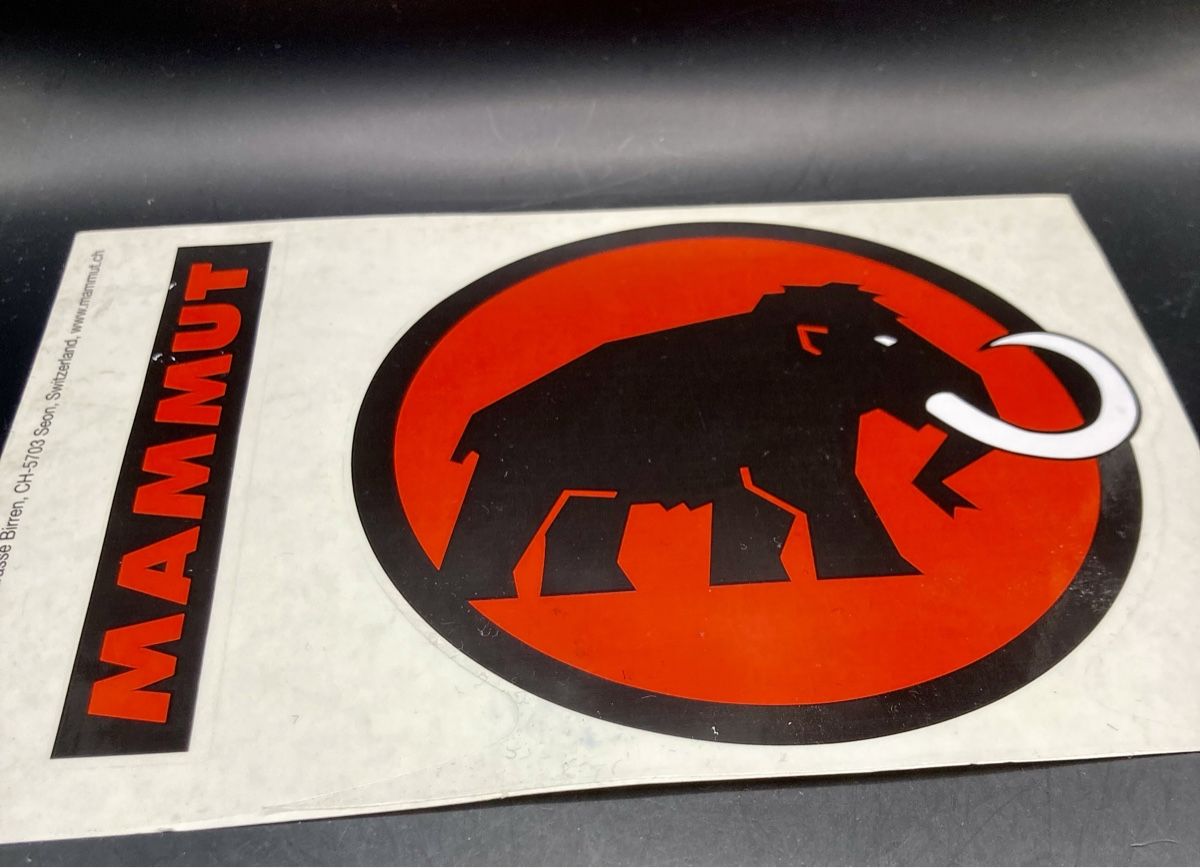 Sticker: Mammut Aufkleber Set 2-teilig neu – Nuovo (secondo la descrizione) da Vinelz venduto da Viewfinder84 1