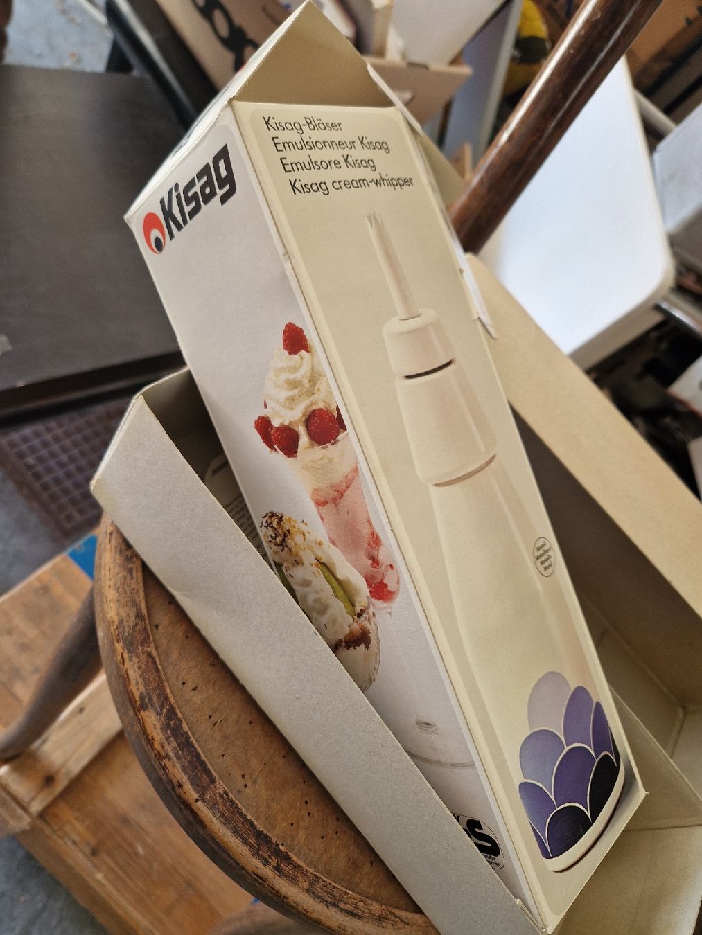 Kisag Küchengeräte: Kisag Bläser, Rahmbläser, Emulsionierer, Vintage Gerät! – Gebraucht aus Mörigen von Clio111 2