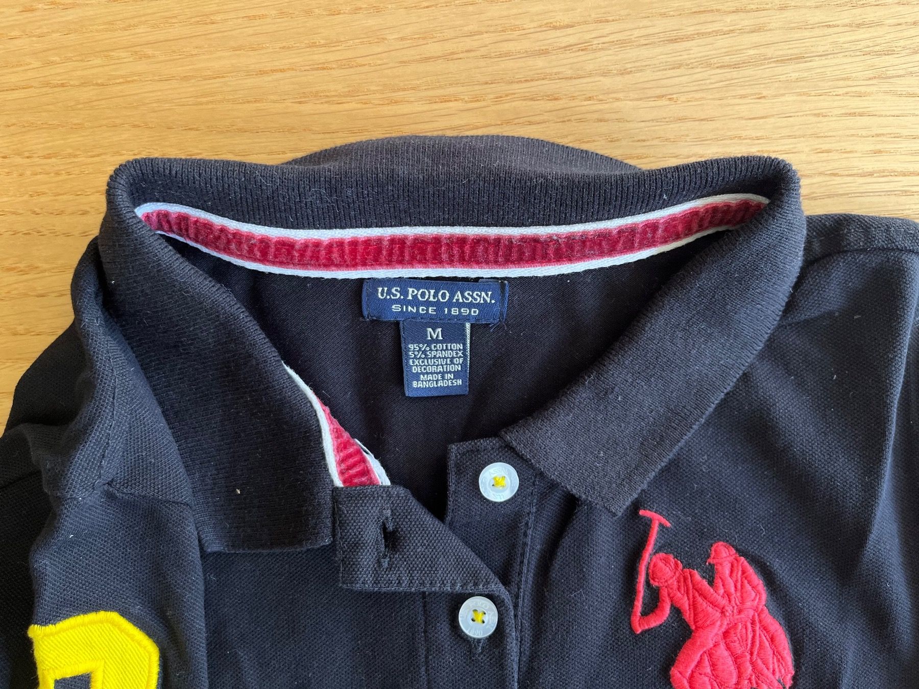 Magliette Polo: US Polo Assn. schwarz, Grösse M – Usato da Netstal venduto da spaltflo01 1
