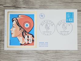 CL05 Enveloppe + Timbre France 1971
