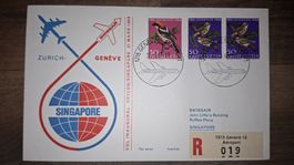 Swissair Zürich - Geneve 31.03.1969
