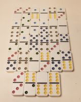 Magisches Quadrat aus Dominosteinen