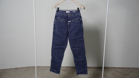 Closed Pedal Pusher Jeans Dunkelblau relaxed Fit Mom Damen