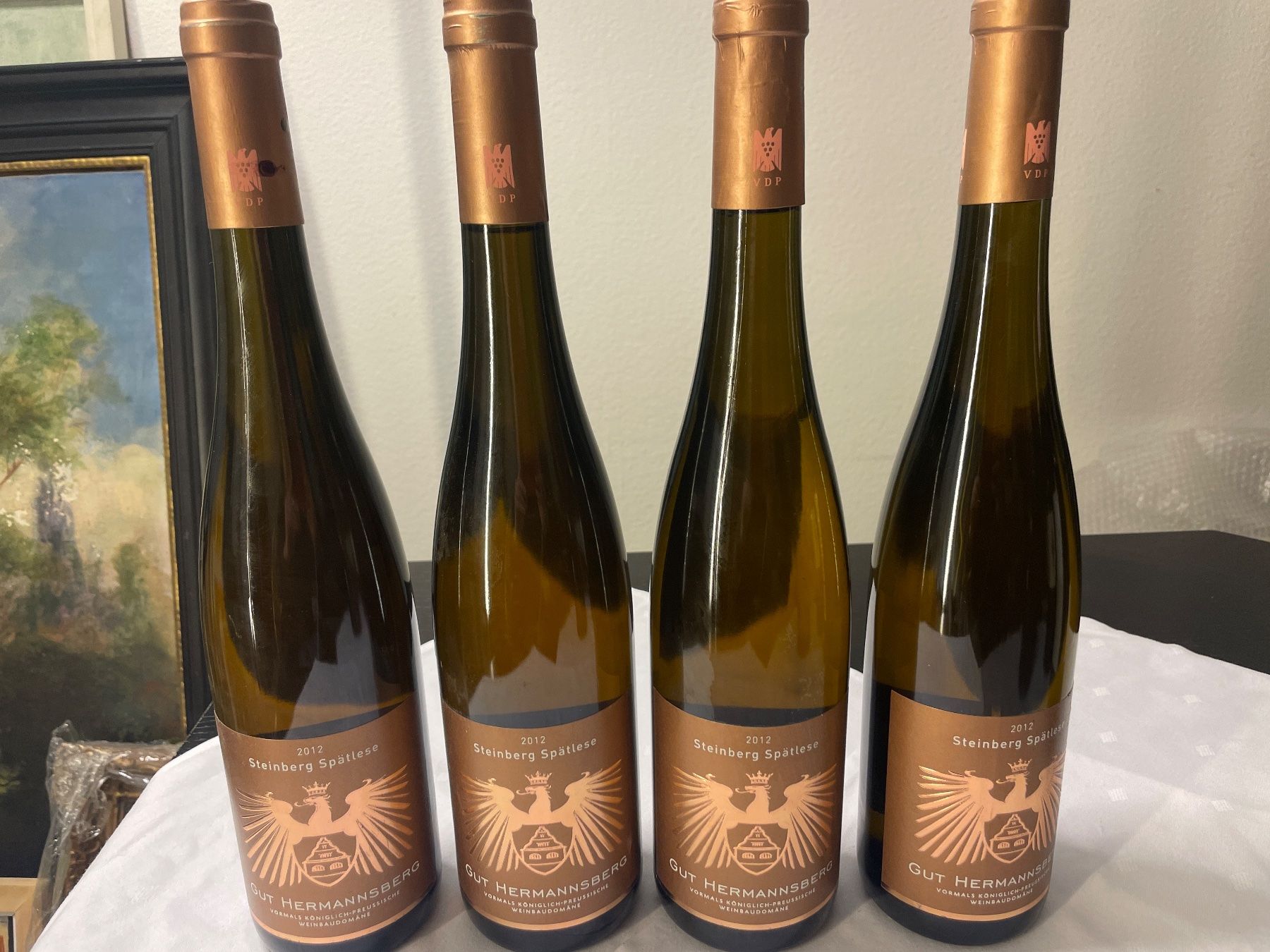 Vino: 4 Flaschen Stenberg Riesling Spätlese 2012 – Usato da Hölstein venduto da kolumbus1964