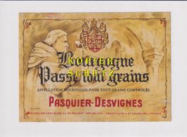 Etikette - Bourgogne "Passe tout grains" /bd