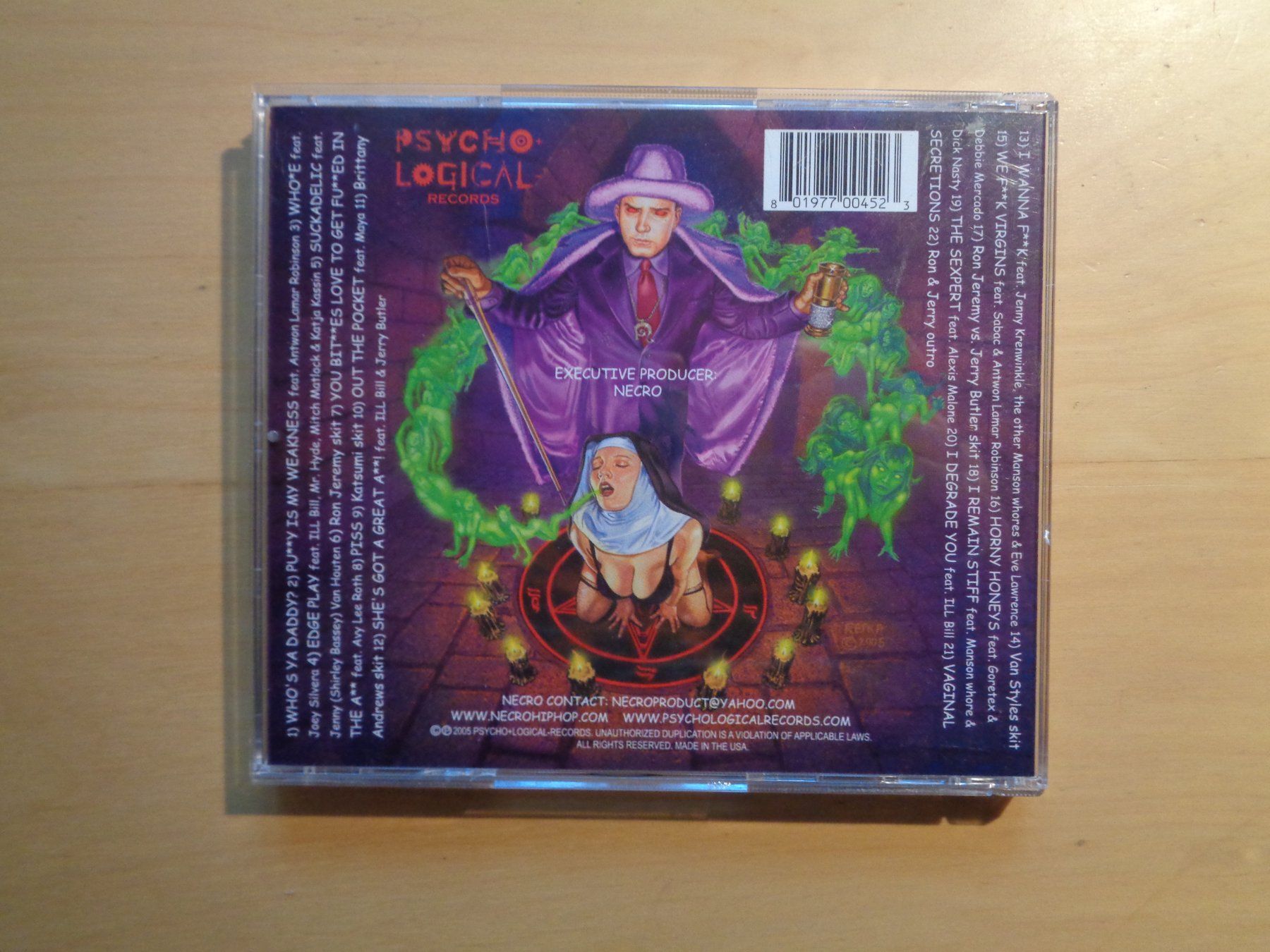 CD: Necro - Sexorcist RARE – Nuovo (secondo la descrizione) da Romainmôtier venduto da Oaxaca9 1