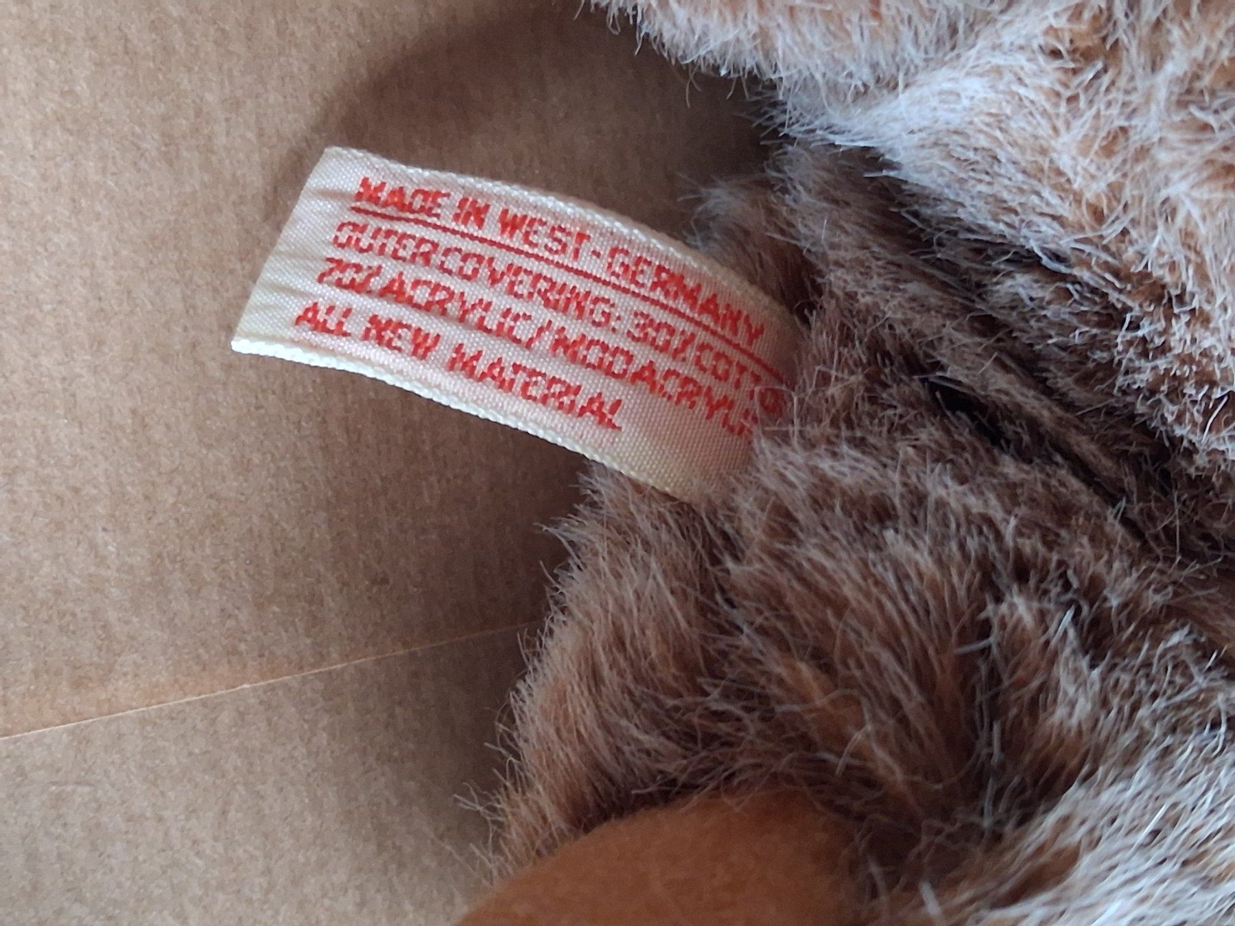 Bambole: b/ 2 tolle Süsse Teddy Bärchen: 1x Hermann Original – Usato da Hagendorn venduto da siwasi3 6