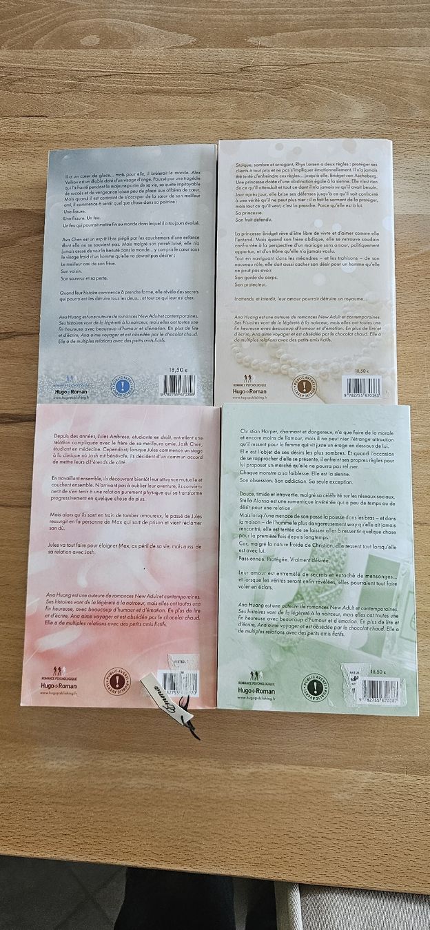 Libri: ANA HUANG TWISTED 1 à 4 – Usato da La Chaux-de-Fonds venduto da Gdx2 1