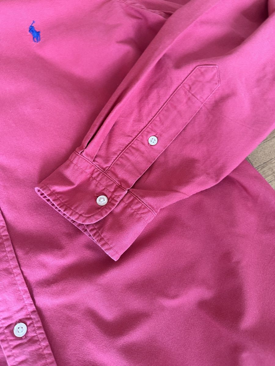 Ralph Lauren Camicie: Ralph Lauren Hemd Classic Fit rot Grösse L – Usato da Baden venduto da Marytumby 2