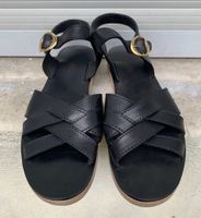 Splendide sandale A.P.C.RUE MADAME PARIS 100%cuir n.39 neuve
