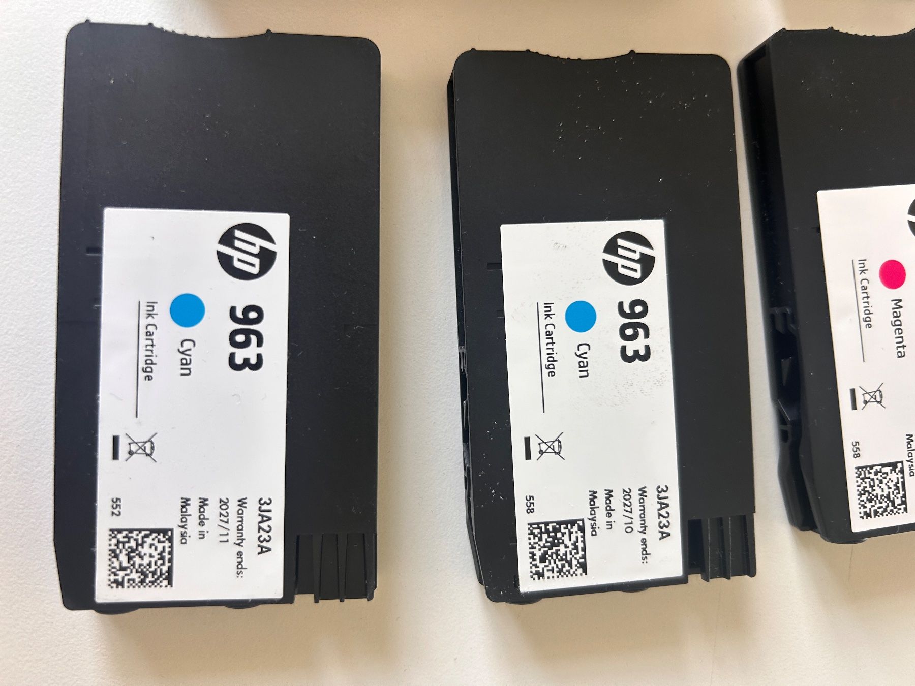 Hewlett Packard Cartucce per stampanti & toner: HP 963 Tintenpatronen Set gebraucht – Usato da Kehrsiten venduto da fot_55m5 3