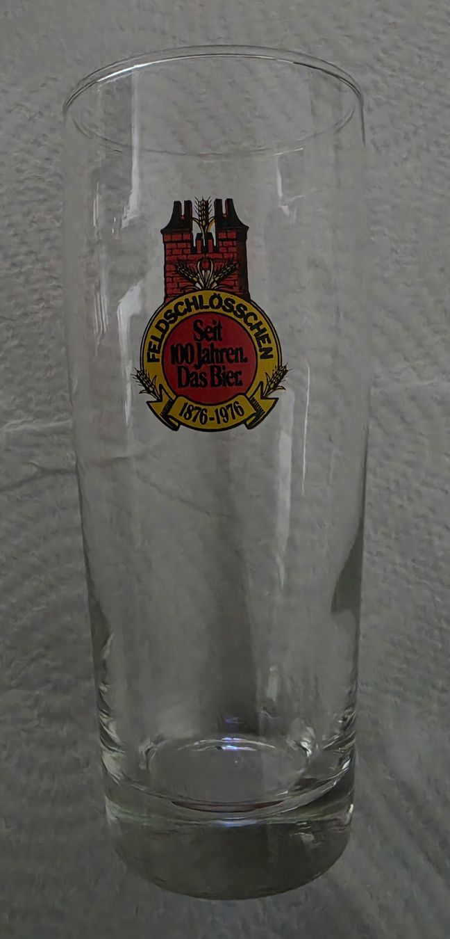 Feldschlösschen Bicchieri: Feldschlösschen 3 dl - 100 Jahre Edition – Nuovo (secondo la descrizione) da Visp venduto da Whitemartini