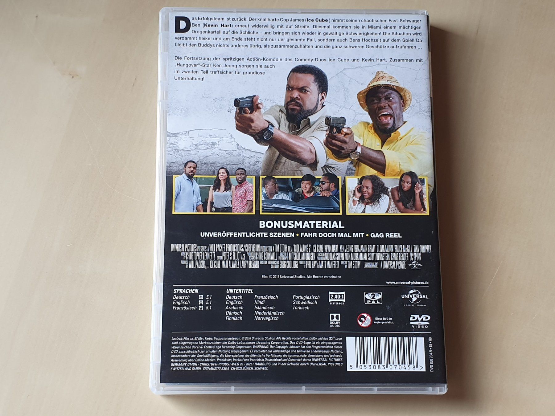 Tutti i DVDs: Ride Along 2 – Usato da Stansstad venduto da collectorsshop 1