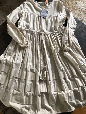 Ewa i Walla Kleid AW20 55673 Cream, Gr. S