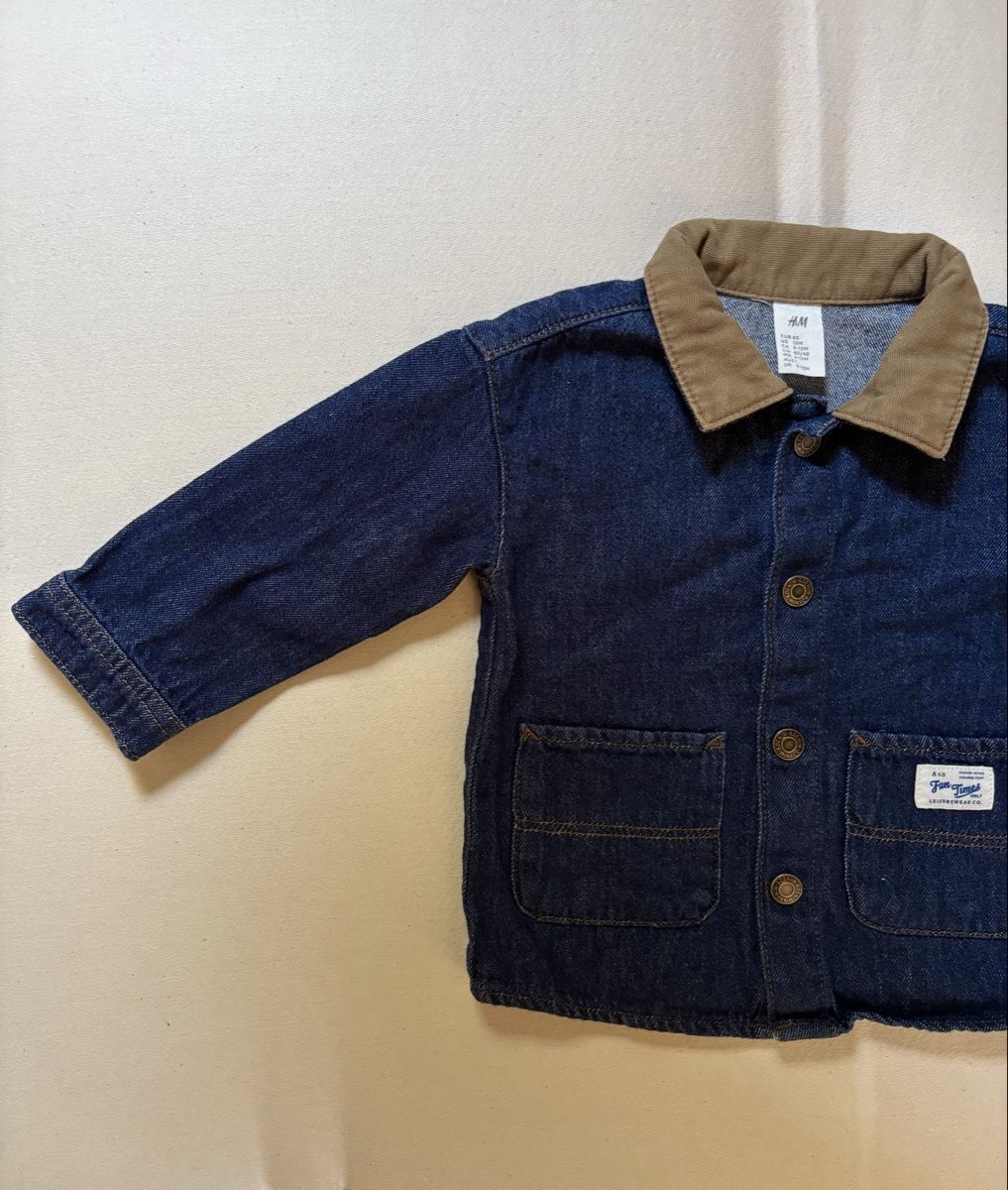 H&M Giacche & Cappotti: Baby H&M jeans jacket 86 cm  – Usato da Villard-sur-Chamby venduto da kamila_1024 1