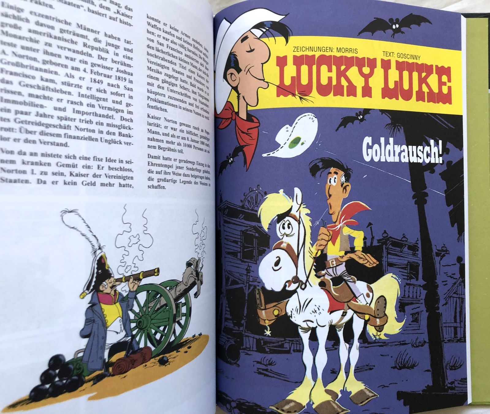 Fumetti: BILD - COMIC-Bibliothek - Band 3 - LUCKY LUKE – Usato da Schaffhausen venduto da durruti 7