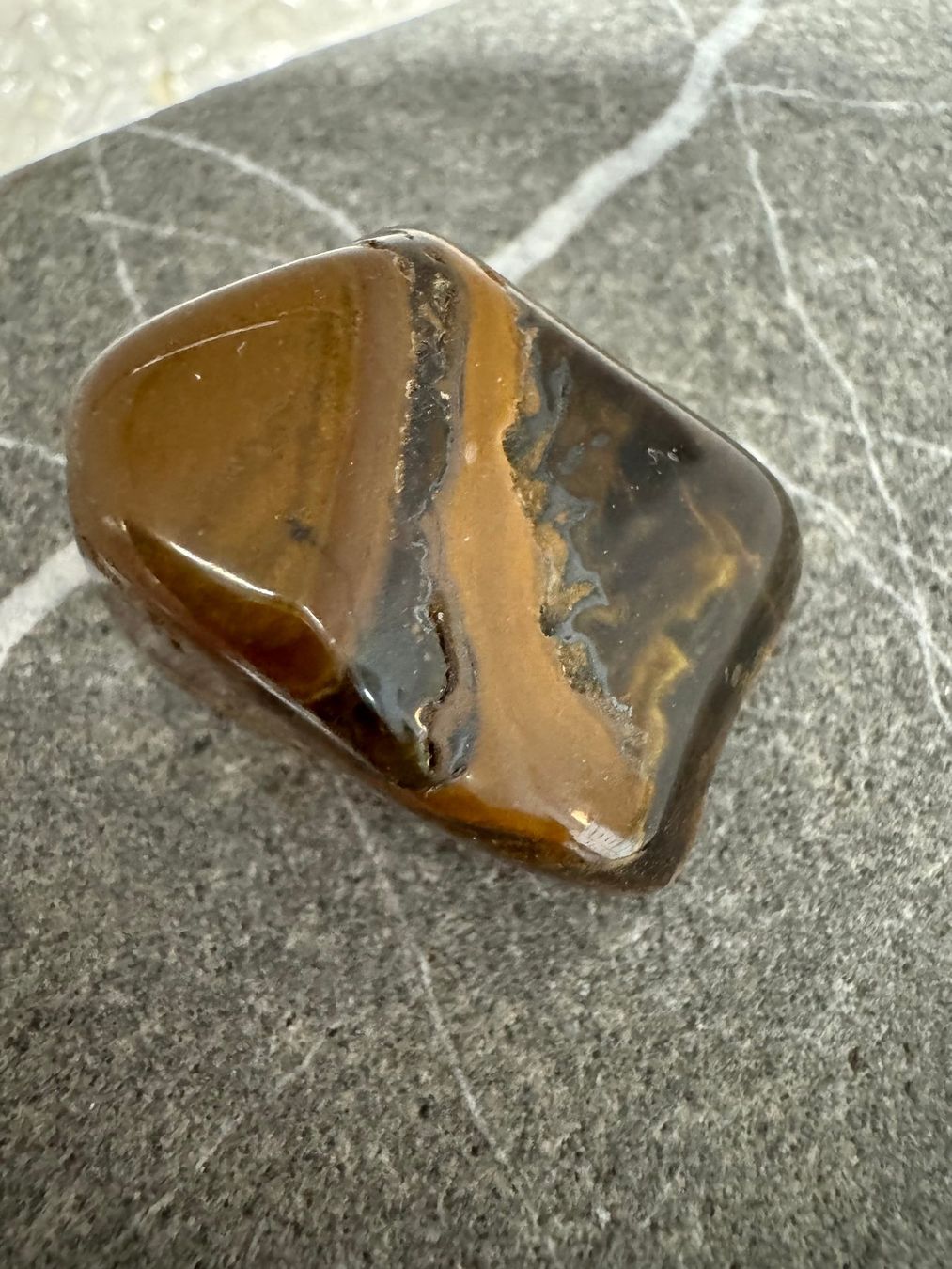 Edelsteine: Tigerauge – Neu (gemäss Beschreibung) aus Biberist von Steine