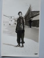 Frau, Portrait, St. Moritz, Mode