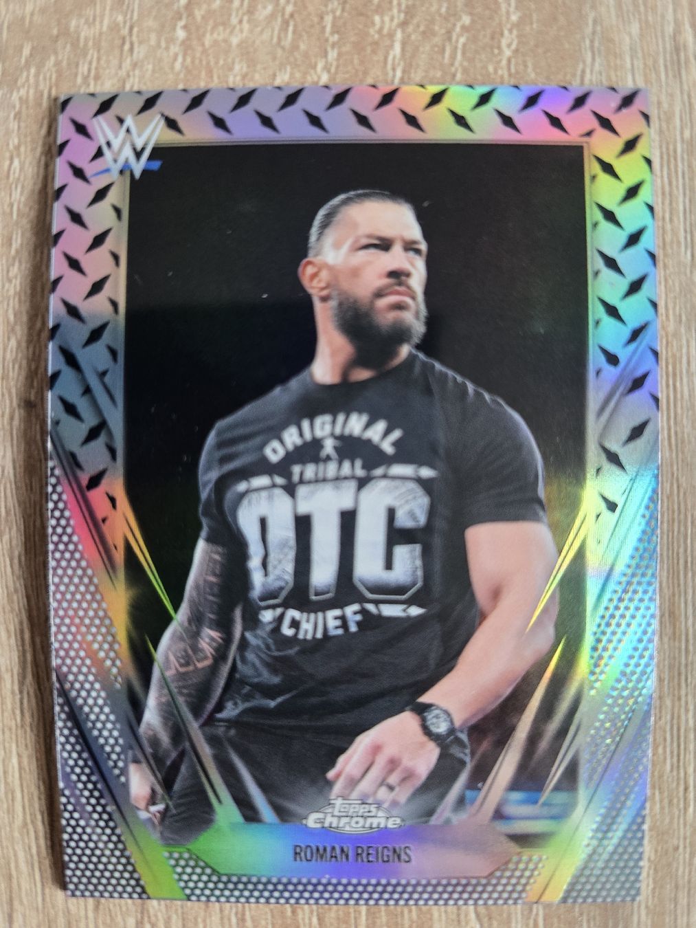 Topps Carte collezionabili: Topps Chrome Roman Reigns Base WWE – Nuovo (secondo la descrizione) da St. Gallen venduto da SaintCity