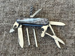 Einzigartiges altes Sackmesser VICTORINOX Horngriff TOP RAR