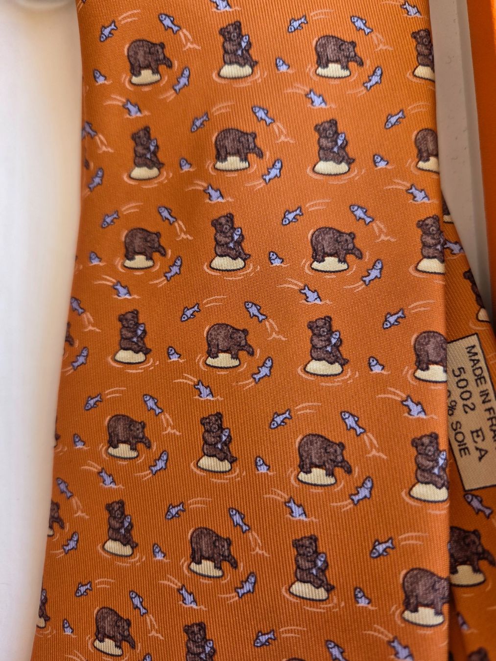 Hermès Cravatte: Cravate HERMES-Paris box original – Usato da Minusio venduto da Ninfa54 2