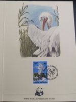 Karte 4/1985 Krauskopfpelikan Marke 10 Bani 1984 ab Fr. 1.-
