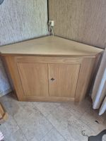 Eckschrank handgefertigt, Massivholz