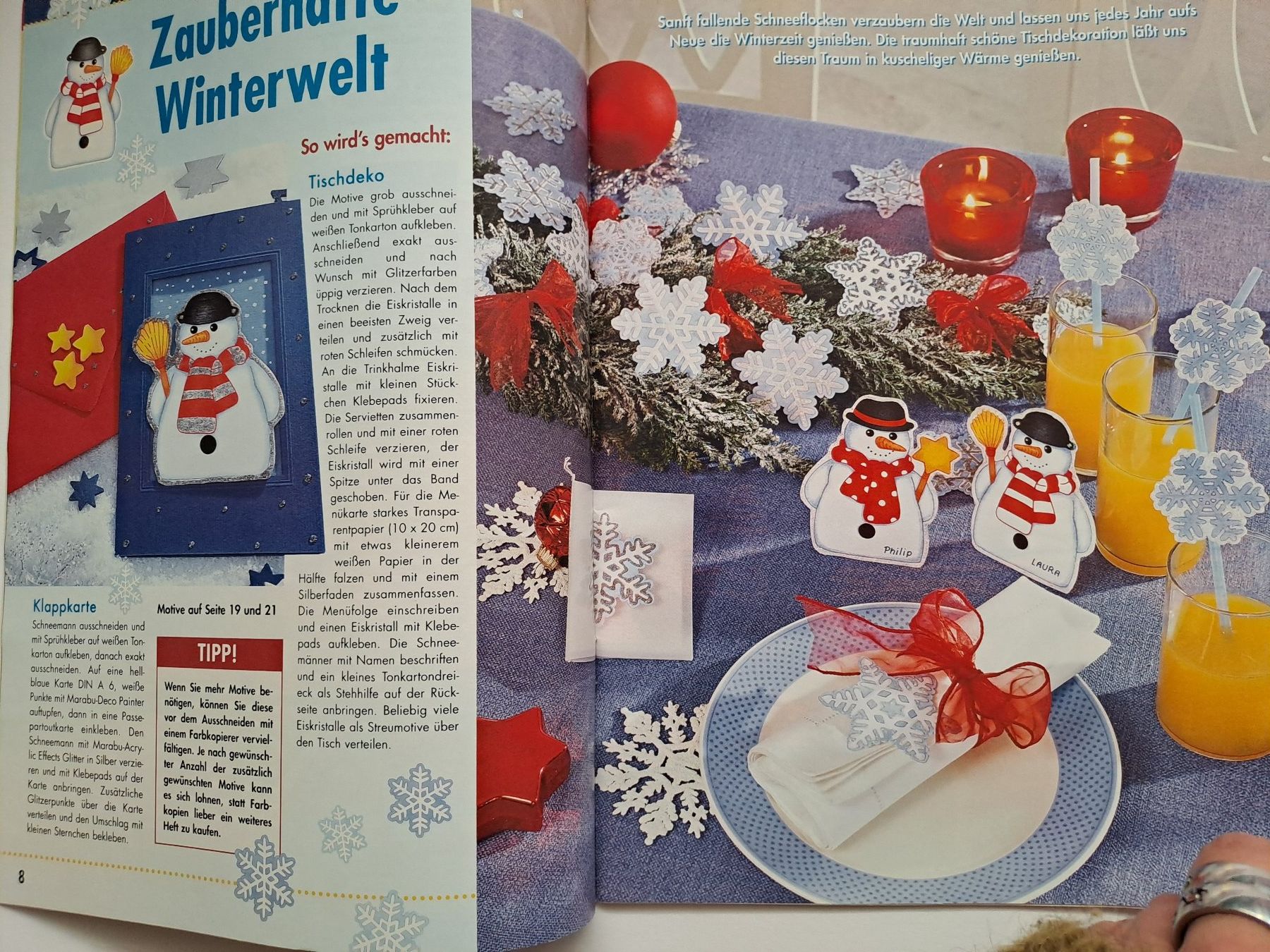 Zeitschriften & Magazine: Creative Idee Sonderheft Weihnachtsmotive mit Bastelbogen – Neu (gemäss Beschreibung) aus Glashütten von Schwebefisch 1