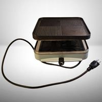 🧀 🔥Mio Star Raclette4 Grill kompakt in OVP 23x23cm, 800W💡