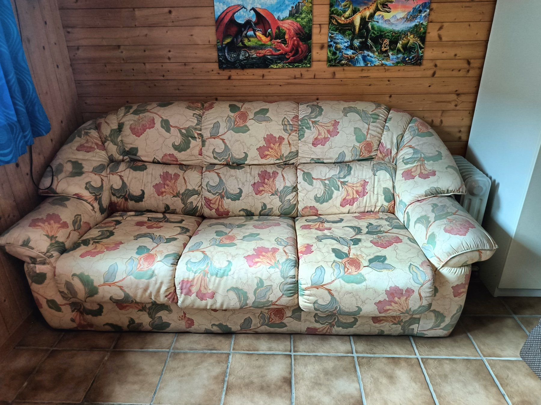 Sofas: Vintage Sofa mit Bettfunktion – Gebraucht aus Frutigen von SmartUp 2