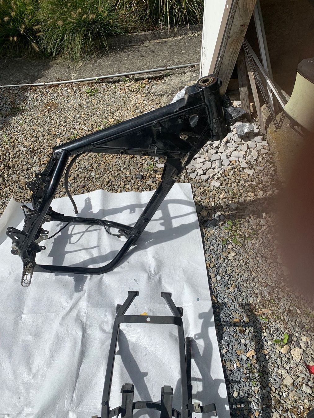 Mz Tutti i ricambio per moto: Rahmen MZ Baghira – Usato da Seon venduto da guzzipower 1
