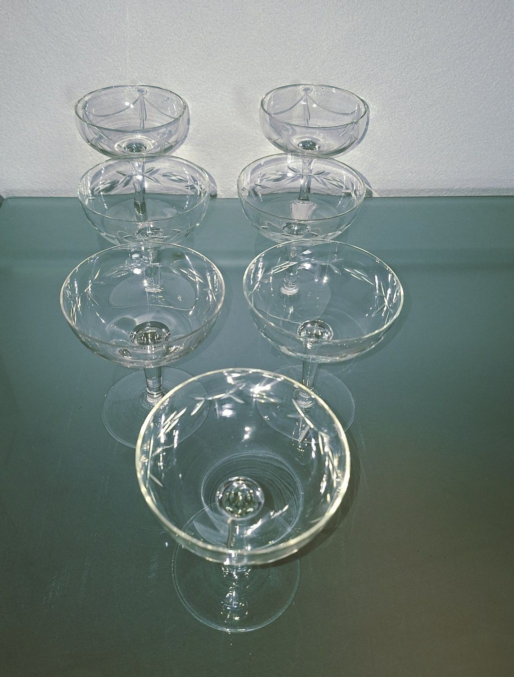 Verres: Champagner Kristallgläser ******* – D'occasion à Weiningen ZH par nic--ole