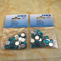 LOT FACETTE RUND 12MM
