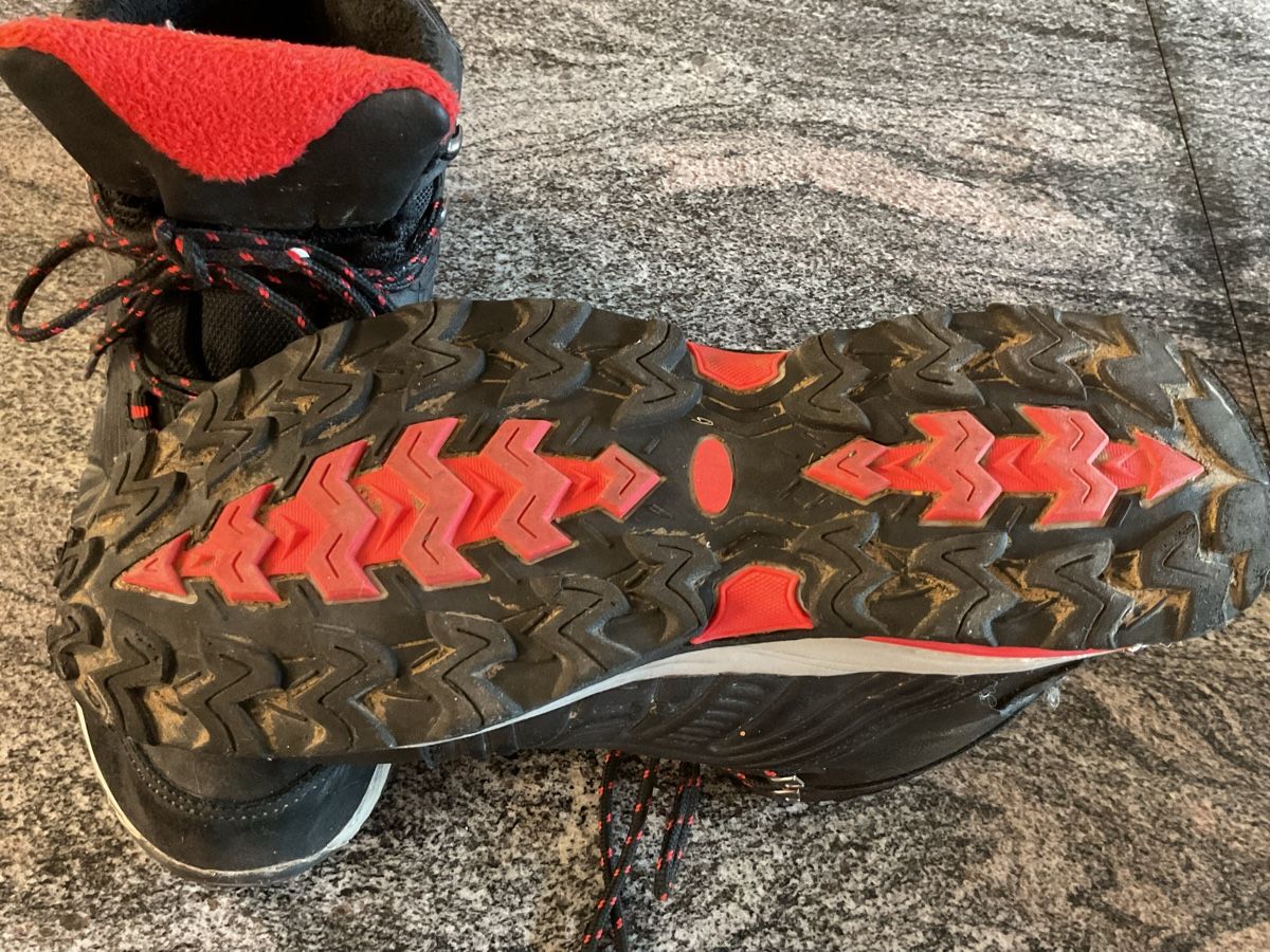 Herrenschuhe: Wanderschuhe Herren schwarz rot Grösse 42  – Gebraucht aus Trimbach von Lexli11 2