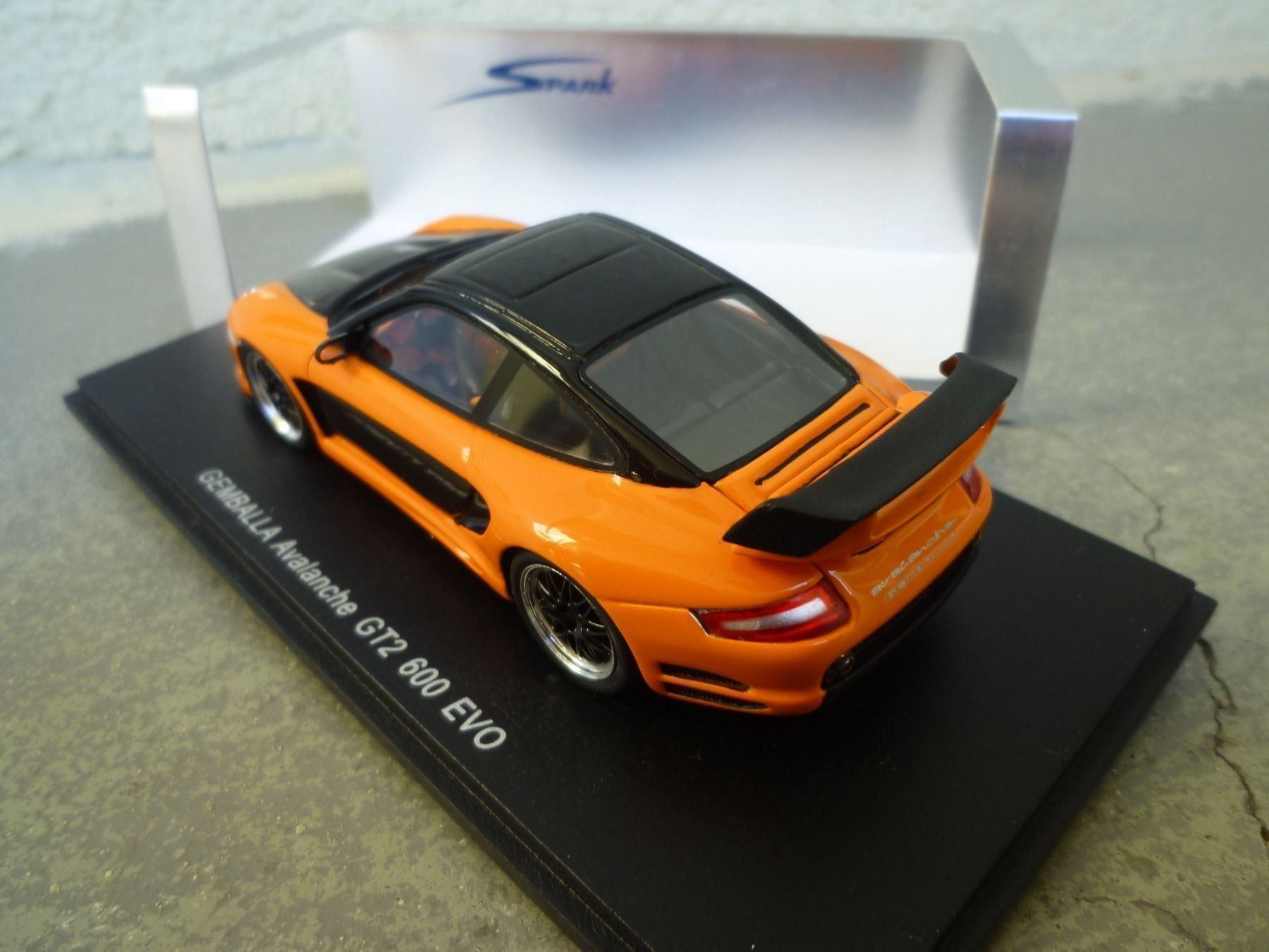 Porsche Modellini d'auto: Gemballa Avalanche GT2 600 EVO – Nuovo e nell'imballaggio originale da Flawil venduto da Imperiosud 2