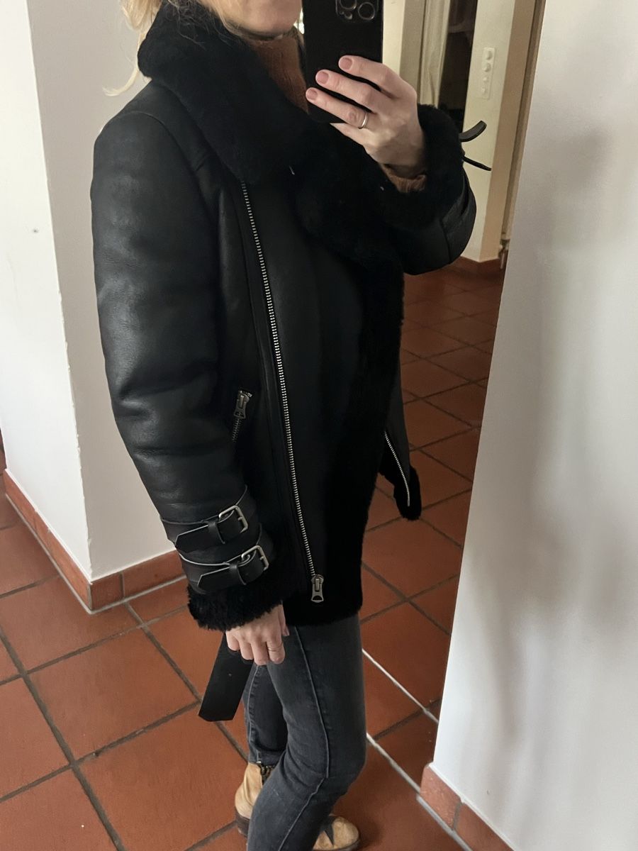 Giacche: Wunderschöne Shearling Jacke 36 – Usato da Zürich venduto da panka01 7