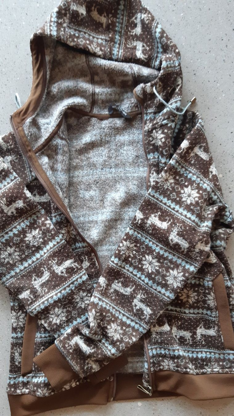 Vaude Giacche: Vaude Strickfleece mit Norwegermuster – Usato da Altdorf UR venduto da slein 1