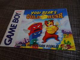 Anleitung zu Yogi Bear's Gold Rush GAMEBOY