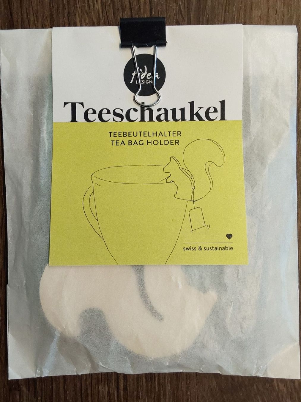Elettrodomestici da cucina: Teebeutelhalter fideadesign neu – Nuovo e nell'imballaggio originale da Köniz venduto da scopello12