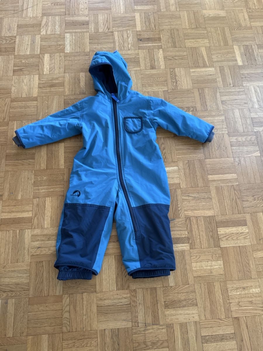 Completi: Finkid Ski Overall Grösse 90/100  – Usato da Adlikon b. Regensdorf venduto da galaxandy