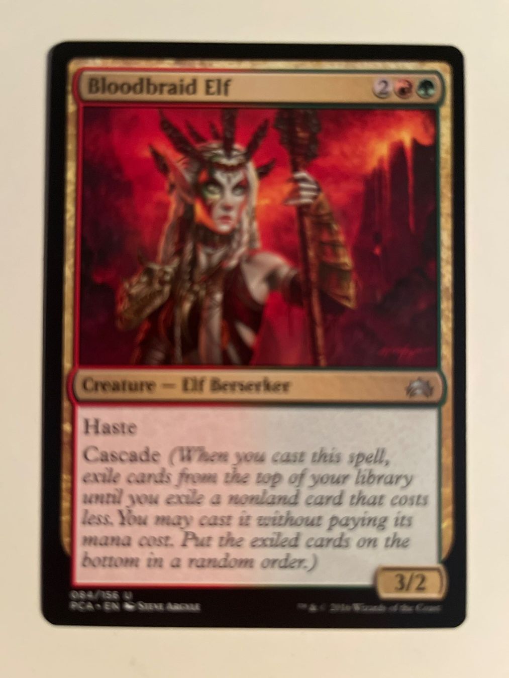 Magic The Gathering Carte collezionabili: 1 x Bloodbraid Elf - Magic: The Gathering - MtG – Usato da Kriens venduto da Shadi1980