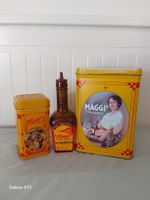 Maggi Fläschchen und 2 Büchsen