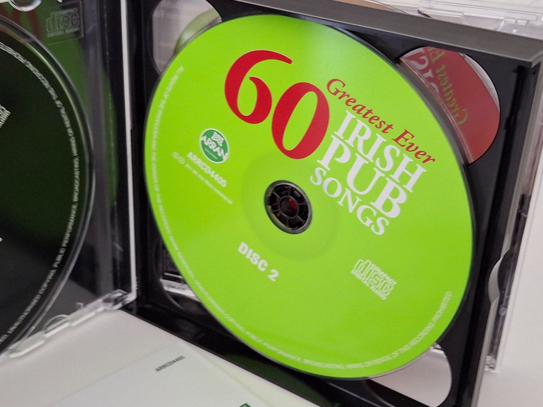 CD: 3CD + DVD  60 Irish Pub Songs – Usato da Aarberg venduto da Jackup1 3