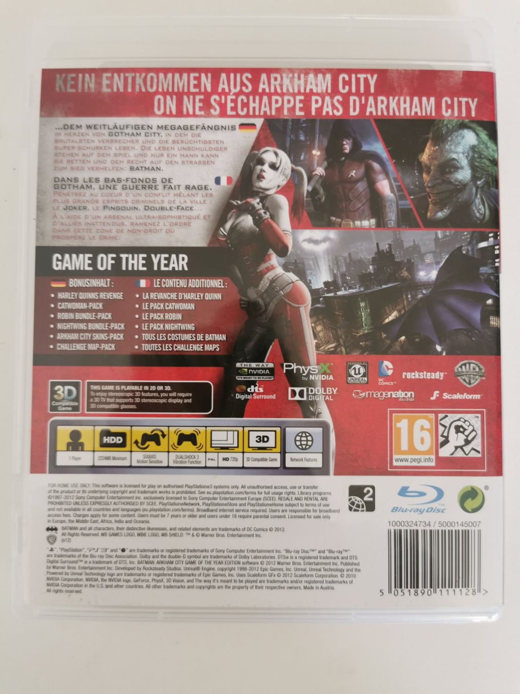 Giochi: Ps 3 - Batman Arkham City – Usato da Lenzburg venduto da eyworld 2