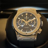 Hublot Classic Fusion Chronograph Blue Dial Full Set 541.NX